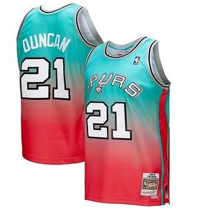 Tim Duncan San Antonio Spurs Mitchell & Ness 98-99 Hardwood Swingman Jersey XXL